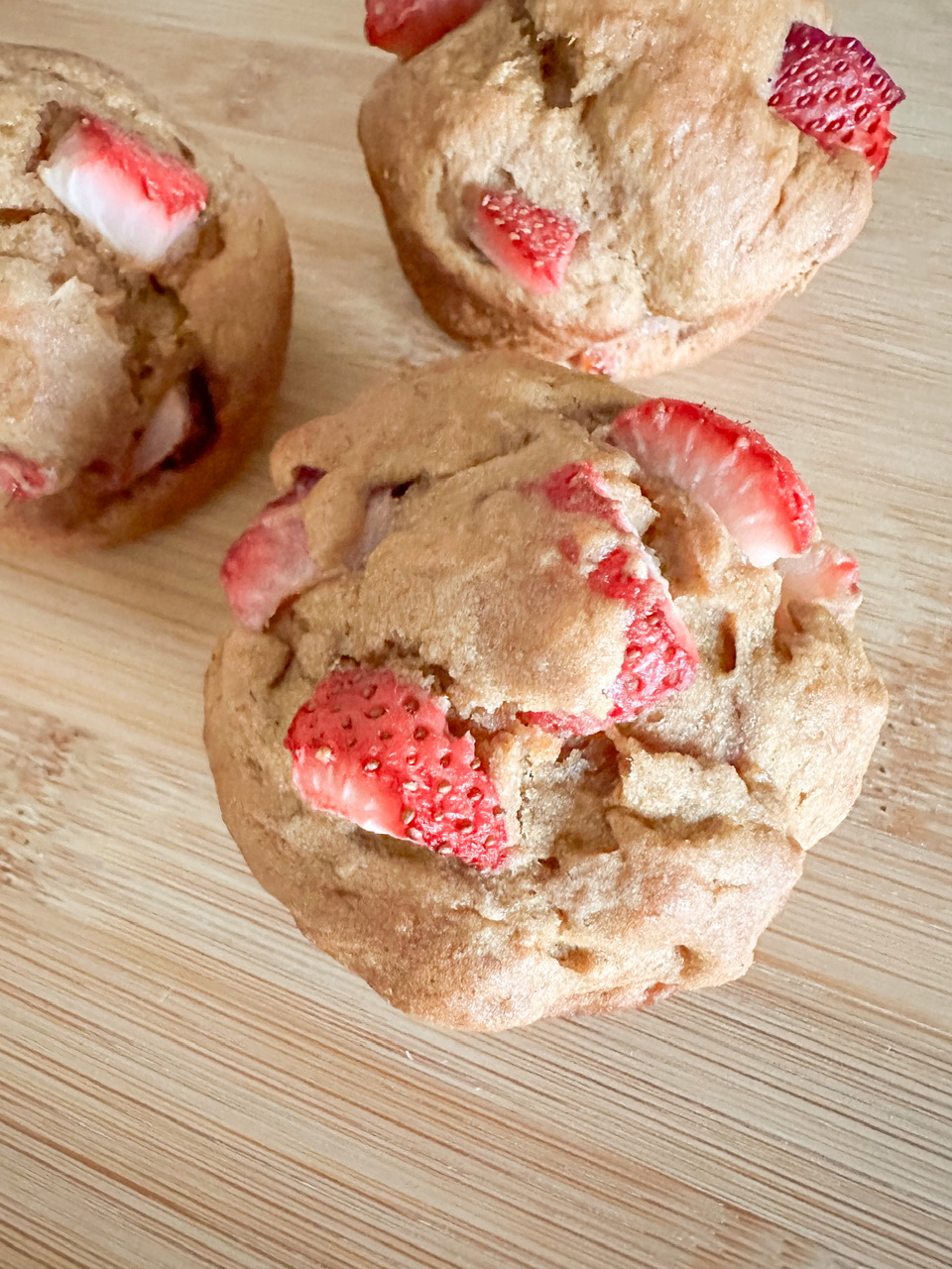 GlutenFree Strawberry Banana Muffins ⋆ Motivate Educate Repeat